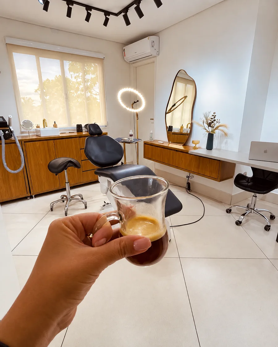 Ambiente de atendimento Sala de atendimento da Camila Oliveira em Varginha